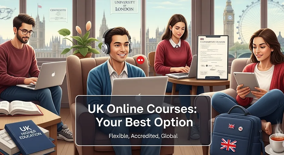 Why Online Courses in the UK Are the Best Option for You?