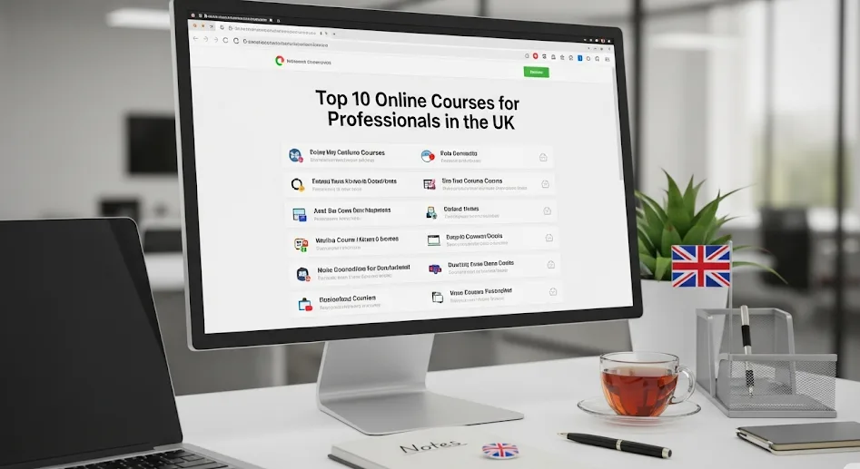 Top 10 Online Courses for Professionals in the UK